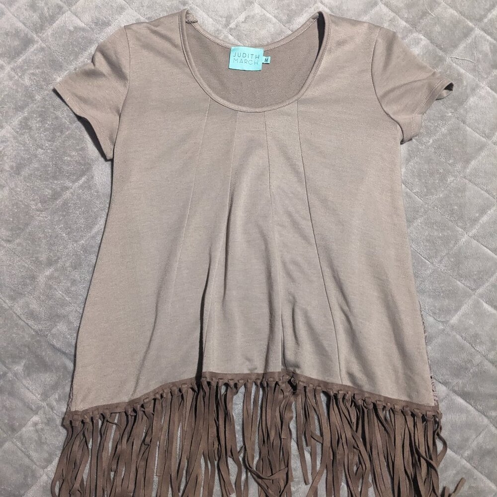 Judith March Tassel Blouse